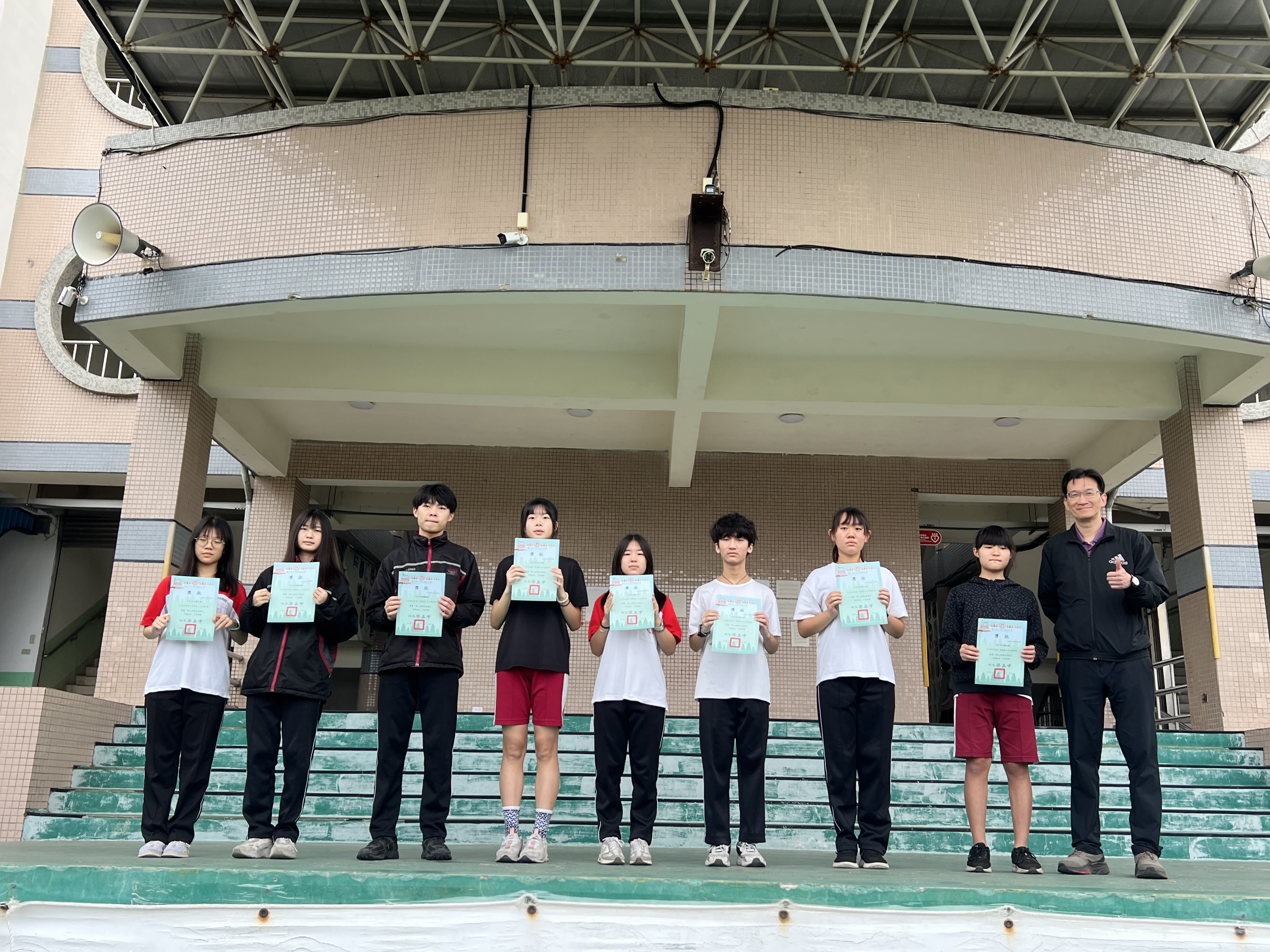 114-1第二次定期評量九年級定評優異頒獎