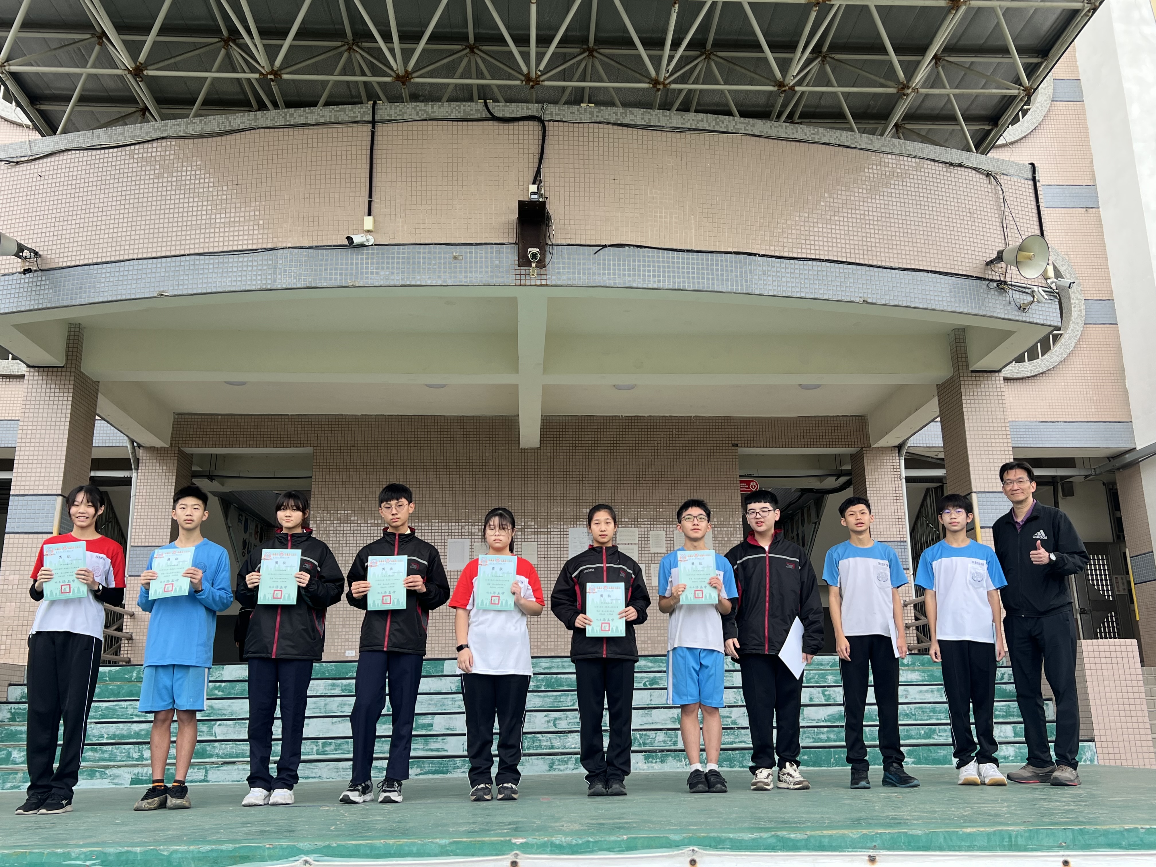 114-1第二次定期評量八年級定評優異頒獎