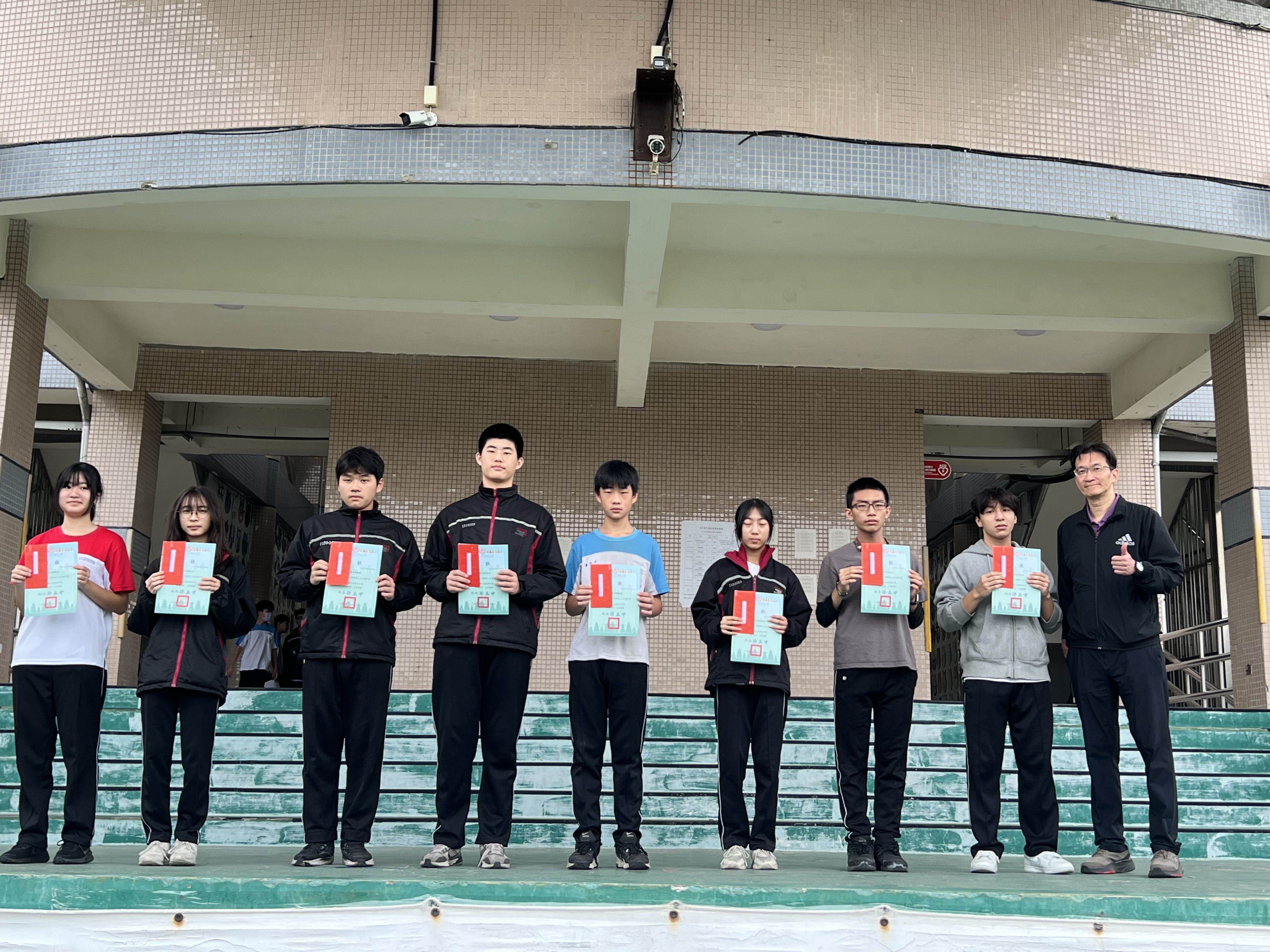 114-1第二次定期評量九年級進步獎頒獎