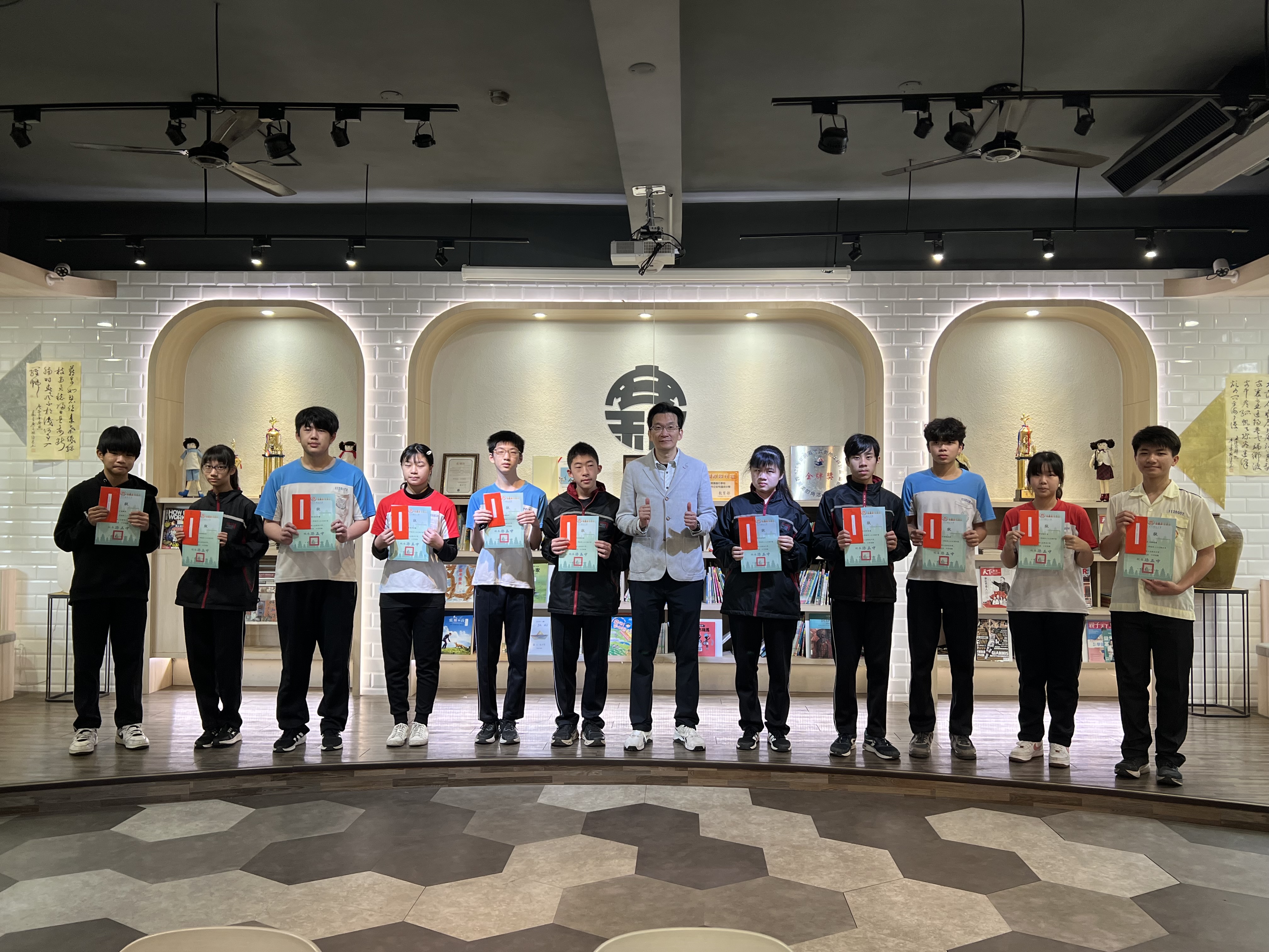 114-1第三次定期評量九年級進步獎頒獎