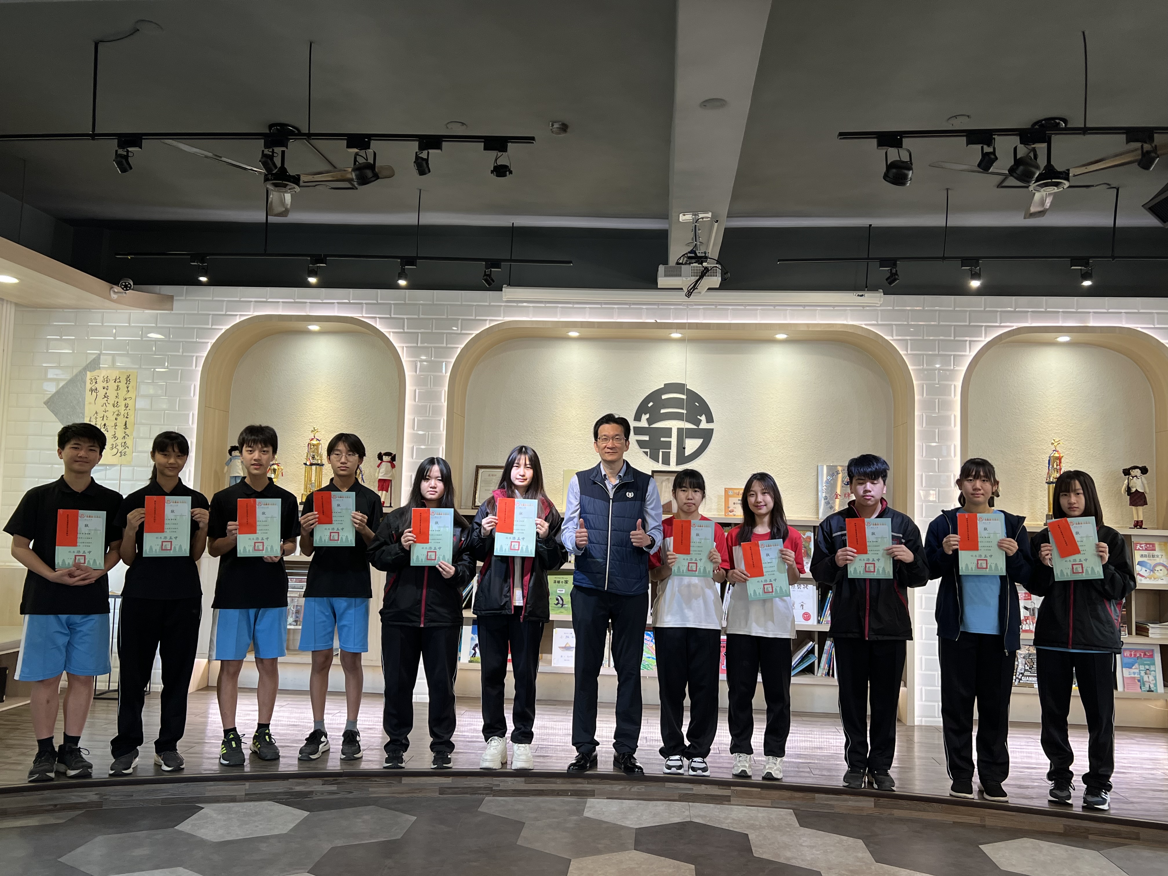 114學年度第三次模擬考九年級成績優異頒獎